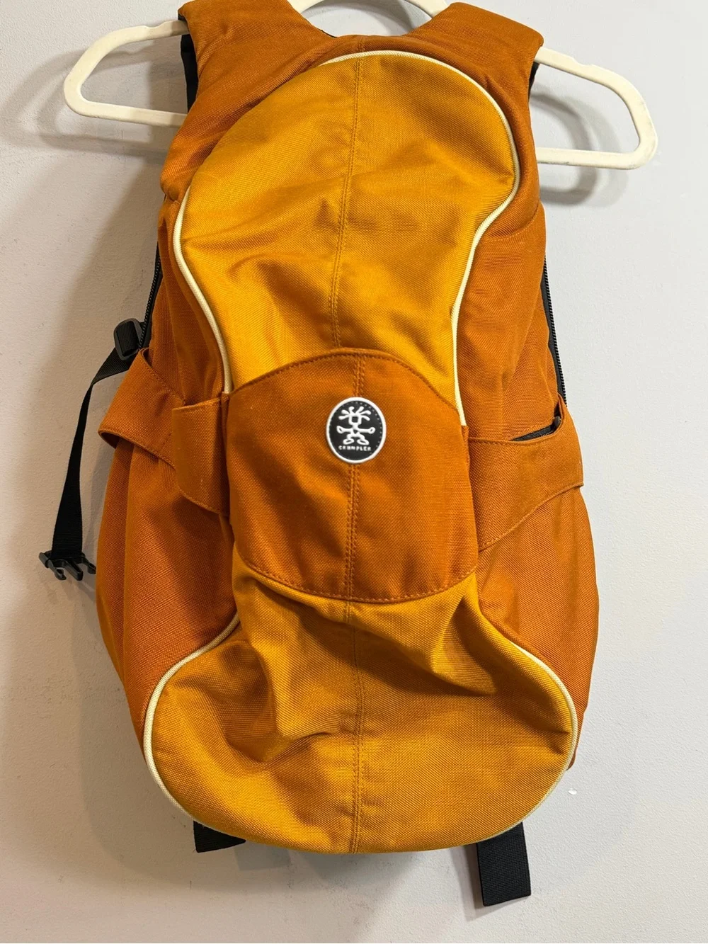 Y2K Crumpler Sheep Scarer commuter laptop 14” 15” backpack orange